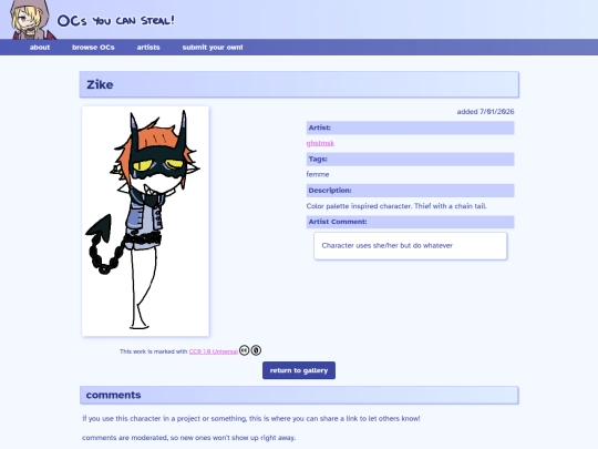 ocs/zike screenshot