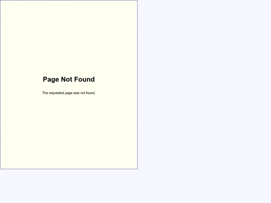 not_found screenshot