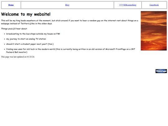 index screenshot