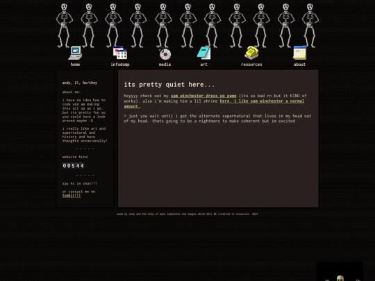 infodump screenshot