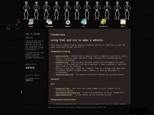 resources screenshot