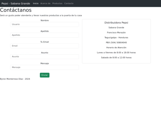 proyectofinal/contacto screenshot