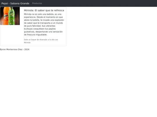 proyectofinal/mirinda screenshot