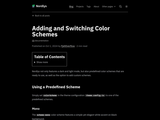 posts/color-schemes screenshot
