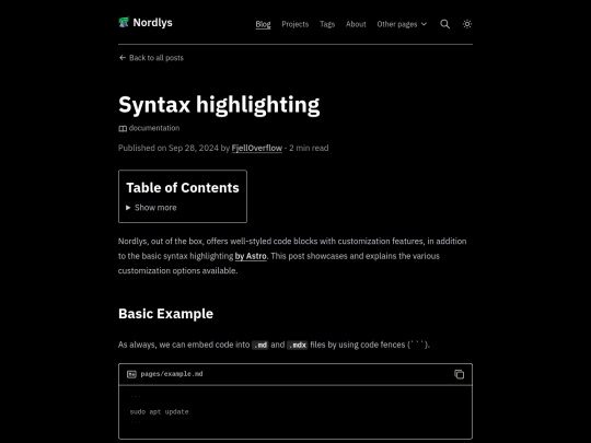 posts/syntax-highlighting screenshot