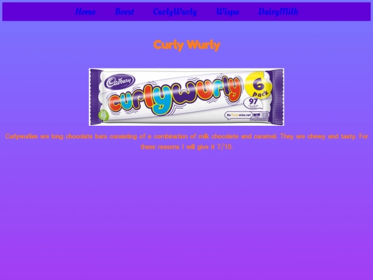 curlywurly screenshot