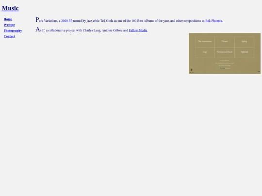 Music screenshot