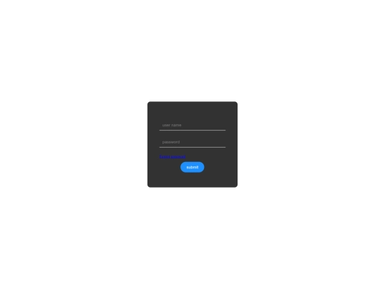 login form/login form screenshot
