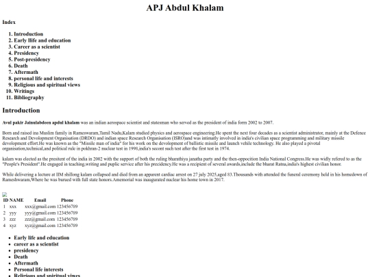 viji project/Apj screenshot