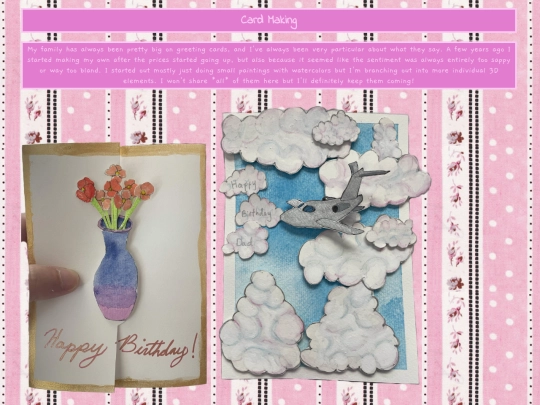 hobbiesandart/cardmaking screenshot