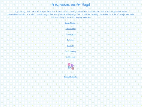 hobbiesandart/hobbieslanding screenshot