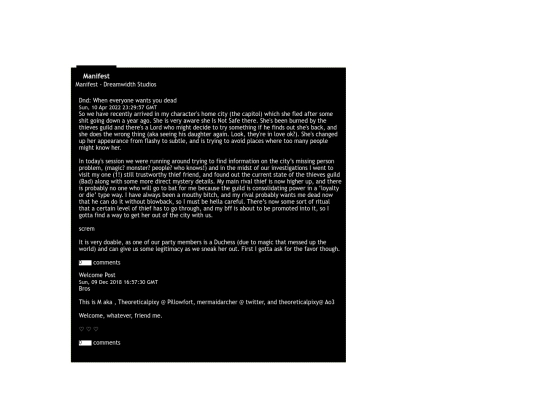 blog screenshot