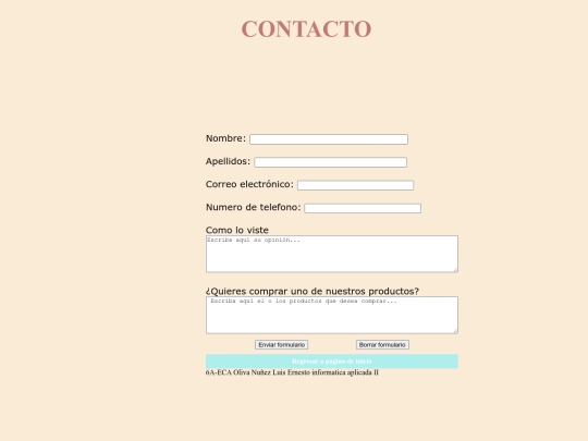 contactoarboles screenshot