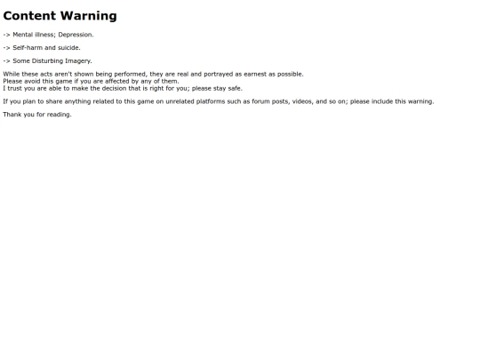 sc/warning screenshot