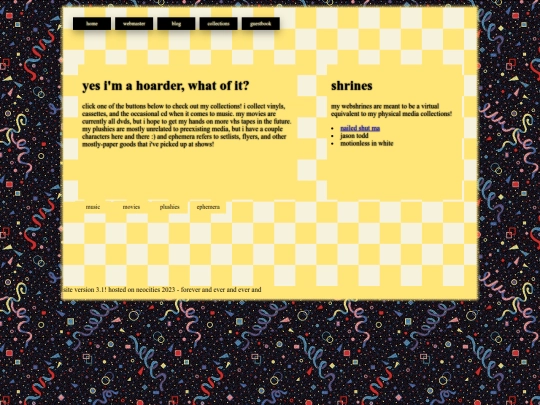 collections screenshot