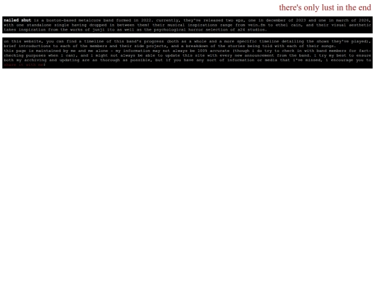 nailedshut/home screenshot