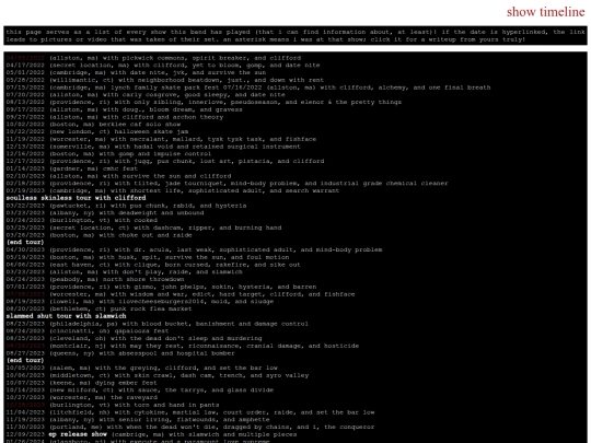 nailedshut/shows screenshot