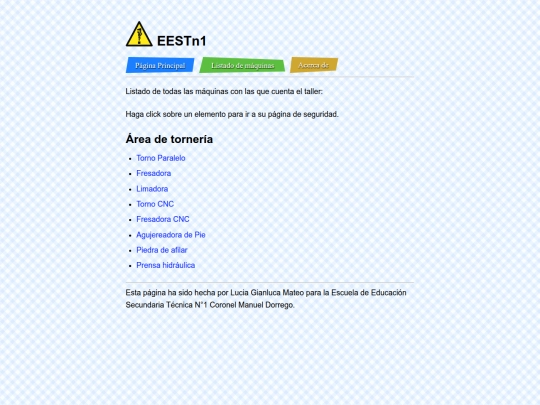 listado screenshot
