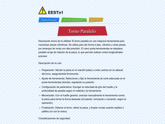 m-torno screenshot