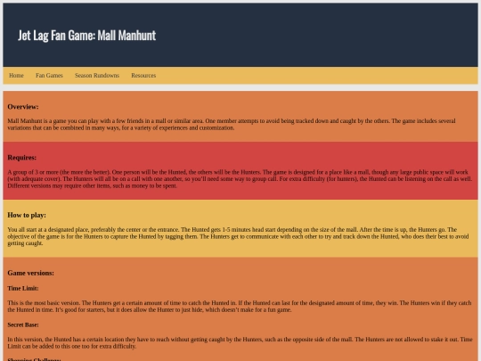 mallmanhunt screenshot