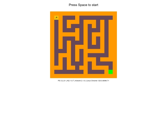 Maze/game screenshot