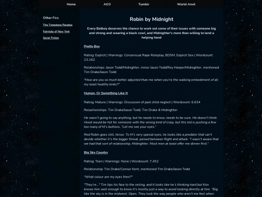 Midnight/RobinByMidnight screenshot