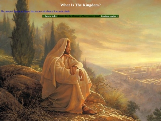 WhatIsTheKingdom screenshot