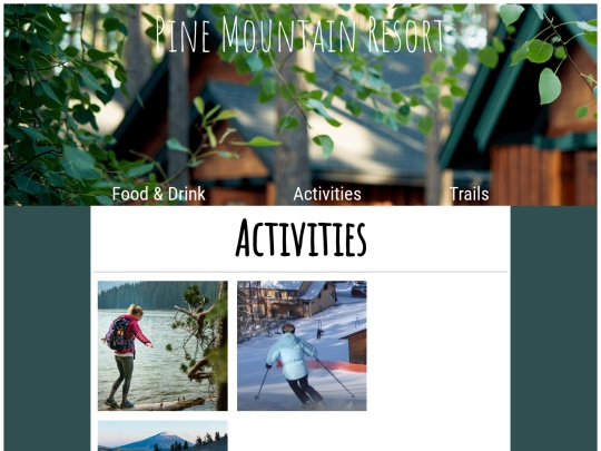 activities screenshot
