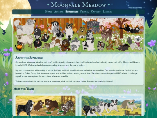 Moonvale/superstars screenshot