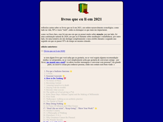 blog/books2021 screenshot