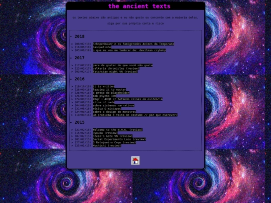 blog/pergaminhos screenshot