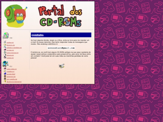 cdroms/contato screenshot