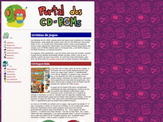 cdroms/revistas screenshot