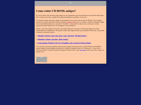 projects/cd-archive/tutoriais screenshot