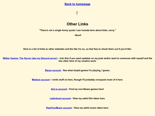 other-links screenshot