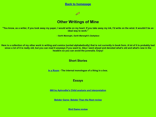 other-writing screenshot