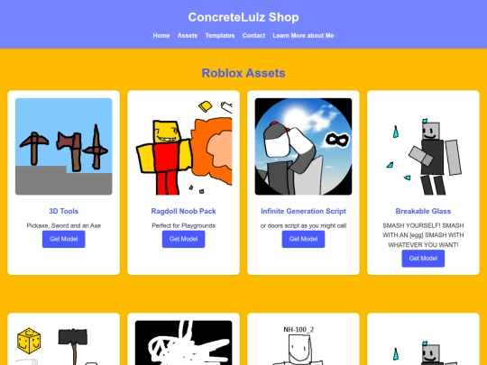 assets screenshot