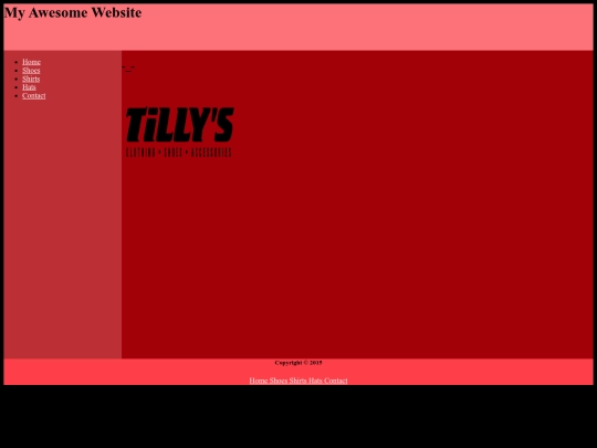 CSS screenshot