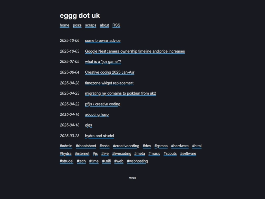 blog screenshot