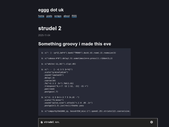 strudel/2 screenshot