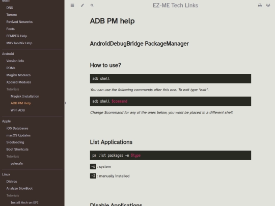 android/adb_pm screenshot