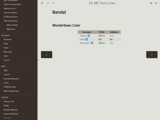 emu/bandai screenshot