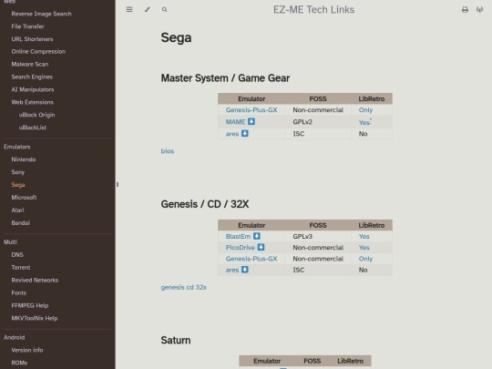 emu/sega screenshot