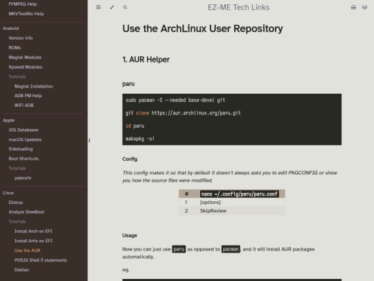 linux/use-the-aur screenshot