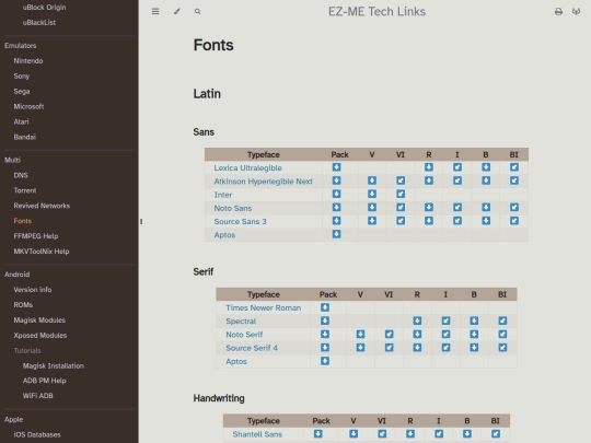 multi/fonts screenshot