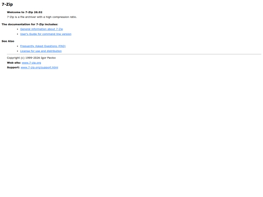 test/7z screenshot