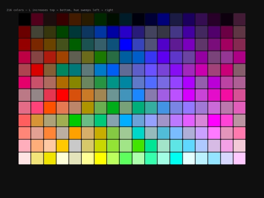 test/oklab screenshot