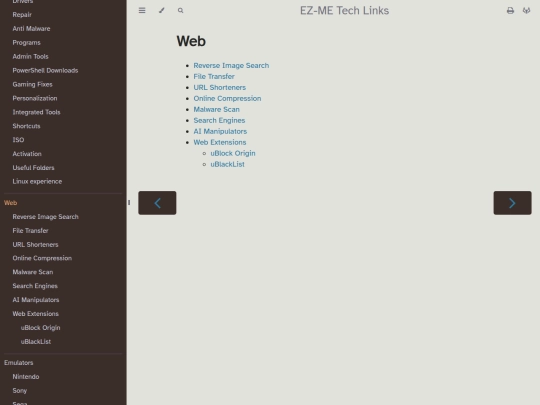 web screenshot