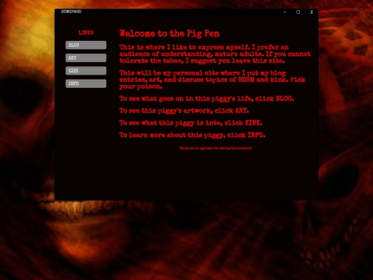 test screenshot