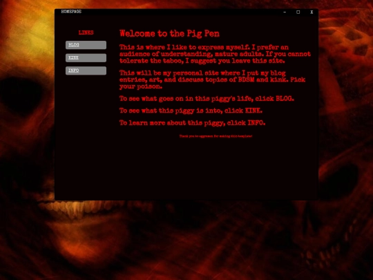 welcome screenshot